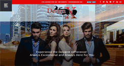 Desktop Screenshot of designxhair.com
